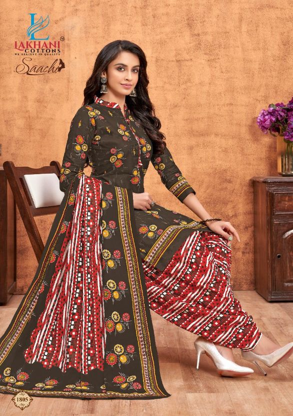 Lakhani Saachi 18 Regular Wear Printed Cotton Designer Dress Material Collection